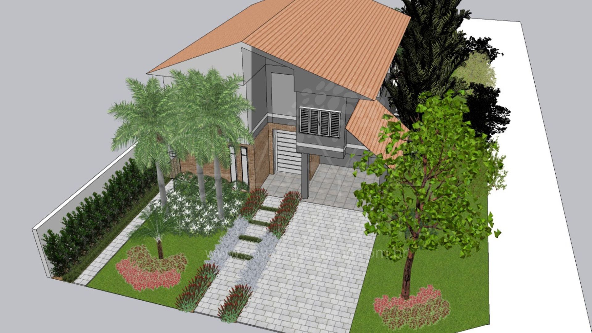 Projeto 3D Gaya Paisagismo