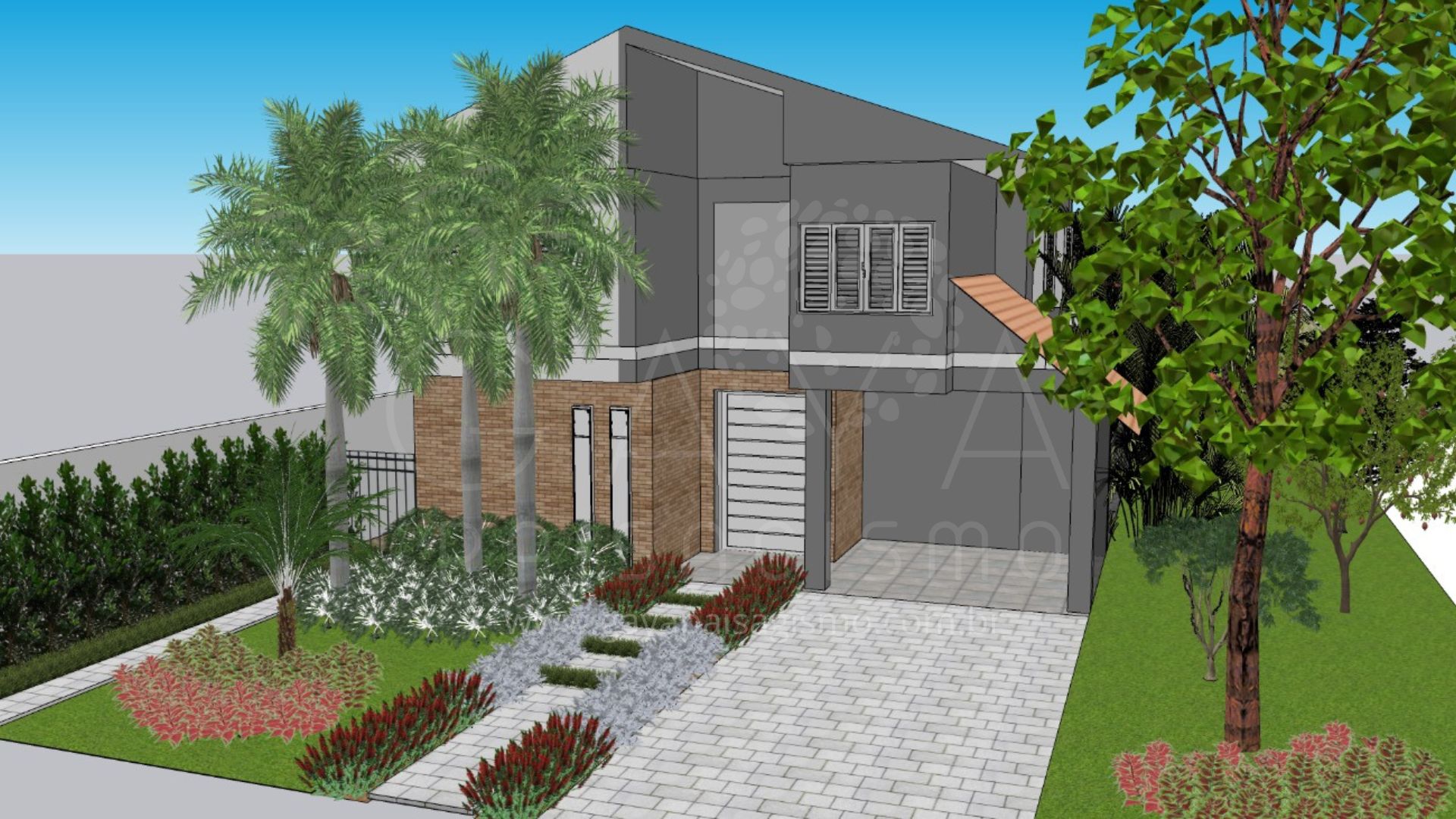 Projeto 3D Gaya Paisagismo